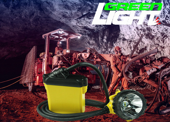 Aluminum 10400mAh 25000lux Cree Led Coal Miners Lamp