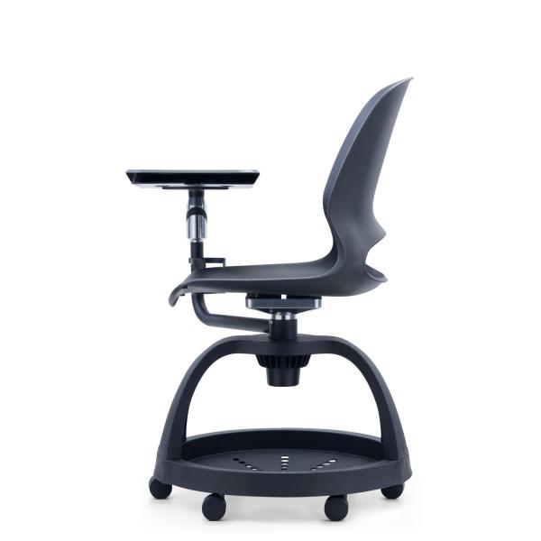 Full Function Movable Training Chair With Writing Pad and Storage Bracket for School