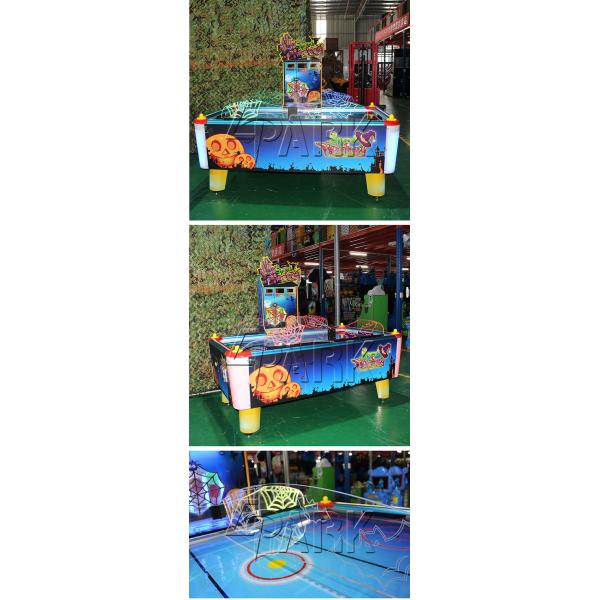 220V Coin Operated Arcade Machines , Automatic Irregular Out Balls Wrist Shot Air Hockey Table