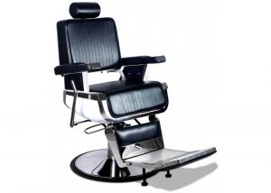Quality Traditional Reclining Barber Chair For Beauty Salon , Barber Stools Chairs wholesale