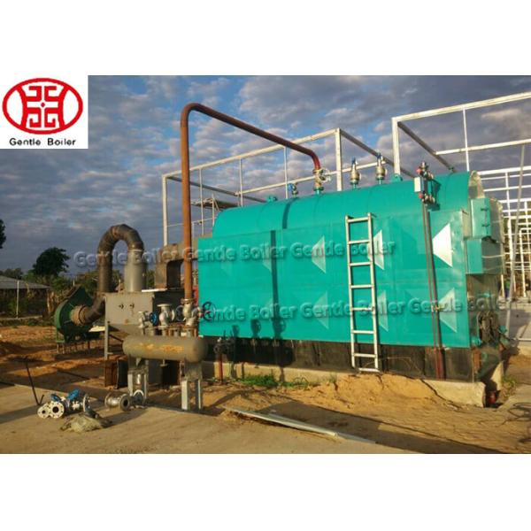 Industrial Manual Coal Burning Steam Boiler DZH Series 1 - 6 T/H Natural Circulation