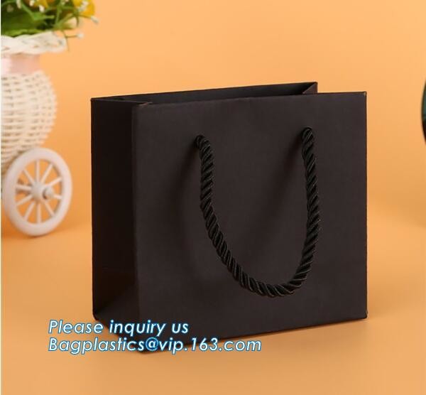 luxury brand paper shopping bag,luxury custom matt paper bag,printed paper carrier bags for clothes,Luxury recycled cust