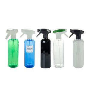 Quality 50ml Clear Plastic Spray Bottles Spray Head With White Pistol Grip Spray Heads wholesale
