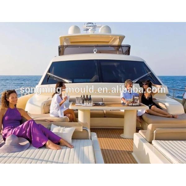 Skidproof Marine Teak Decking Floor Material with Waterproof and Sanding Features