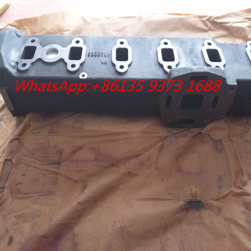 Top Cummins Genuine Engine Parts 6BT 4020065 4020066 Wet Exhaust Manifold