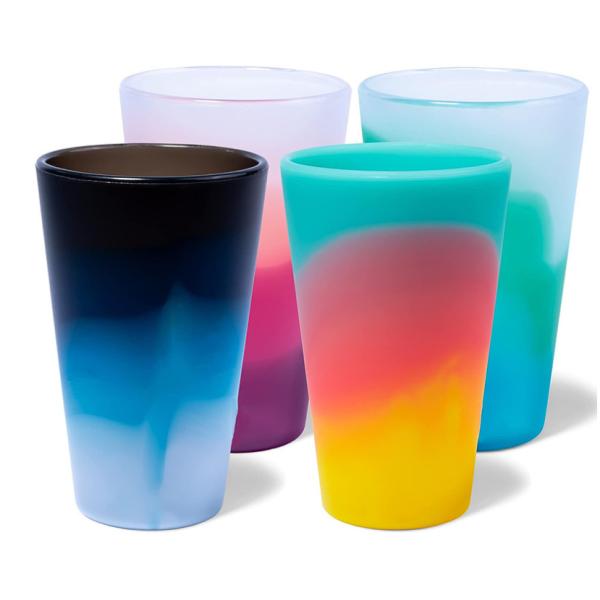 Sustainable Silicone Rubber Unbreakable Shot Glass Reusable Shatterproof Cup for Parties