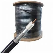 China 95% AL Braiding RG59 CATV Coaxial Cable 20 AWG CCS Conductor CM Rated PVC Jacket on sale