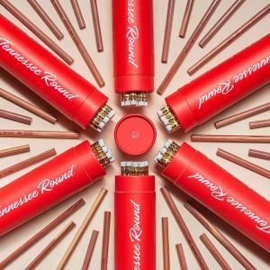 China Recycled Custom Logo Kraft Round Paper Container for Kids Puzzle Building Blocks Pencil Toys Cardboard Paper Tube Packaging on sale