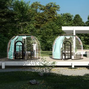Prefabricated Bubble Outdoor Tent PC Garden Dome Bubble Tent