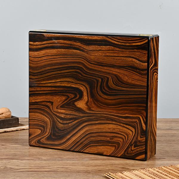 Huanghua Pear Wood Paint Cigar Box Wooden Storage Packaging Gift Box