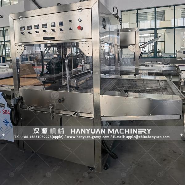 400kg/H PLC Chocolate Enrobing Line 20kW Chocolate Enrobing Equipment For Industrial
