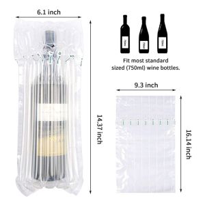 Shock Resistance 100 Microns Air Column Cushion Bag 2cm