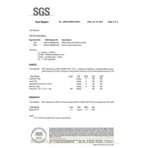 Guangzhou QIDA Material & Technology Co., Ltd Certifications