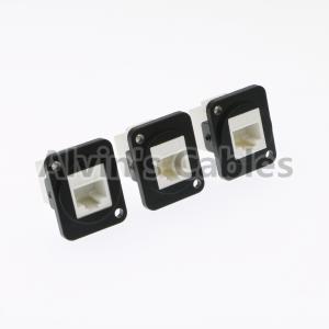 Quality Panel Mount Waterproof RJ45 Connector Ethernet Cat6 Connection Type wholesale