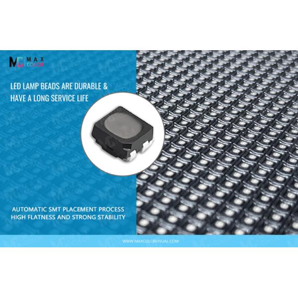 800cd/Sqm Brightness P2.5 Indoor LED Module LED Advertising Panel Full Color