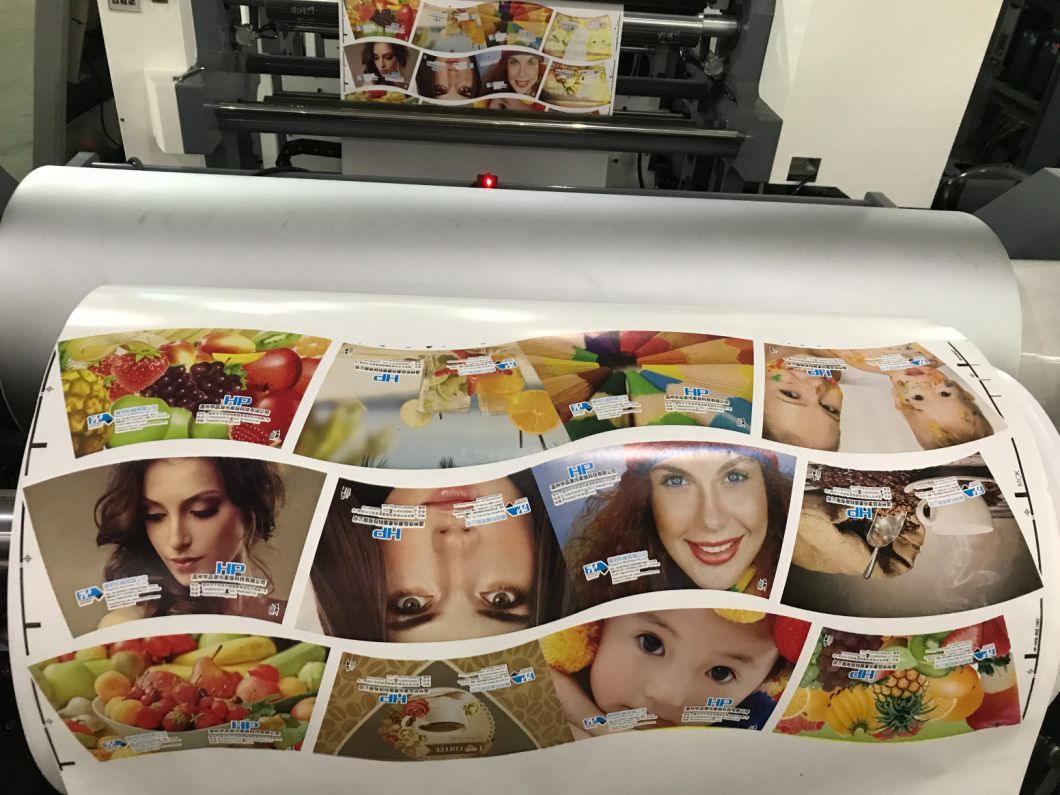 Hot Air Drying Flexo Printing Machine for Paper Material