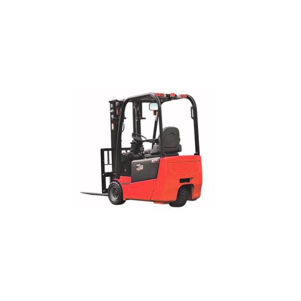 Three Wheel Electric Forklift Truck Customised Color 4011mm Max Lift Height