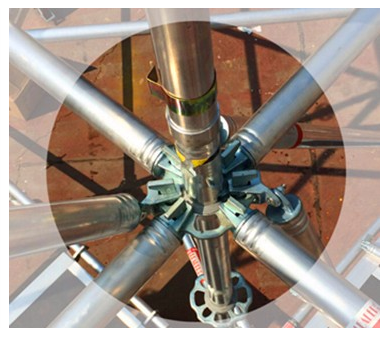Sturdy Aluminium Scaffold Tower Ringlock Scaffolding System For Construction