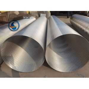 316l Stainless Steel Profile Wire CIQ Rotary Drum Screen Cylinders