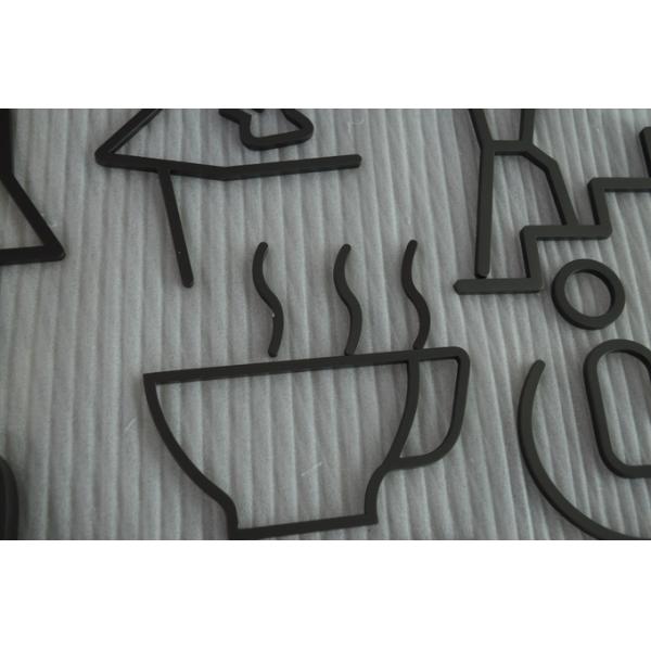 Parking Lot Event Directional Signage 254*200mm Wall Mounted