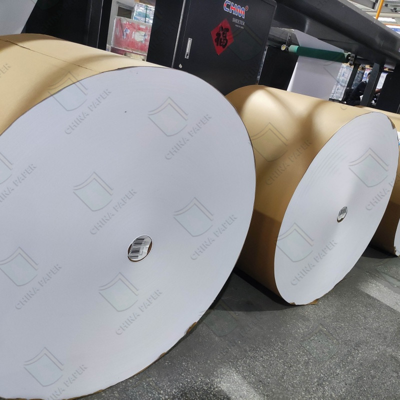 Food Packaging CKB Coated Kraft Back Board 100% Virgin Wood Pulp Material CKB Paper