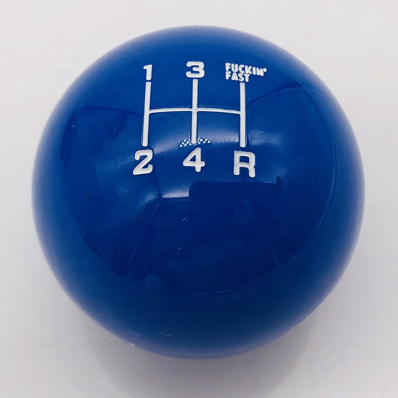 Resin Custom 5 Speed Gear Shift Knob With Adapter Logo Available