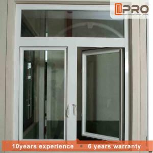 Quality Vertical Aluminum Clad Casement Windows , Thermal Break Clear Glass Window casement sliding window casement aluminium wholesale