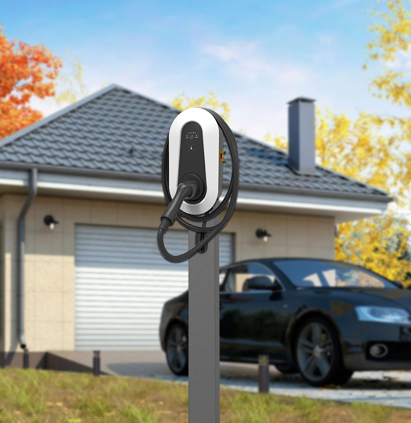 Buy cheap 7kW Level 2 Ev Charger Diy Commercial Car Charging Stations Outdoor Project Wall from wholesalers