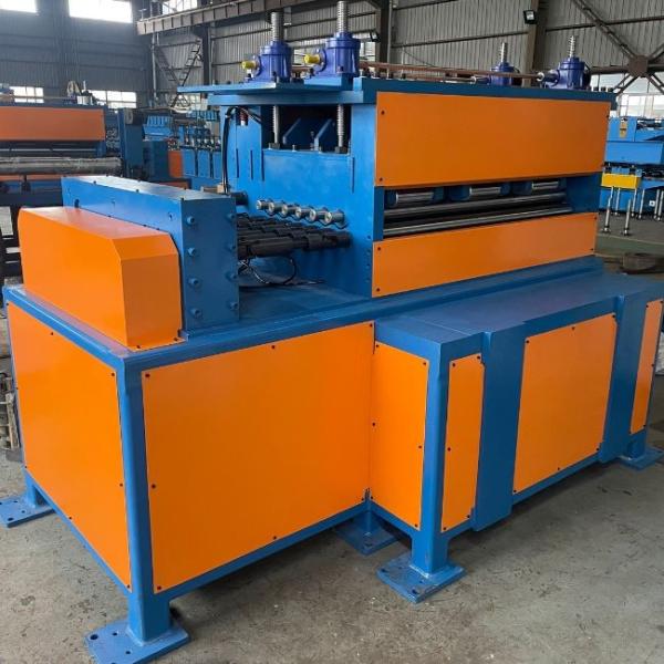 0-25m/min Sheet Metal Leveling Machine PLC Control Steel Straightening Machine