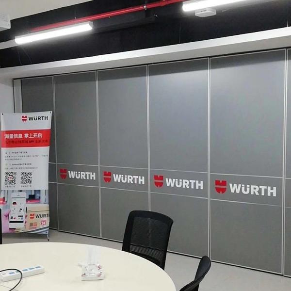 Durable Acoustic Operable Office Partition Walls , India Conference Room