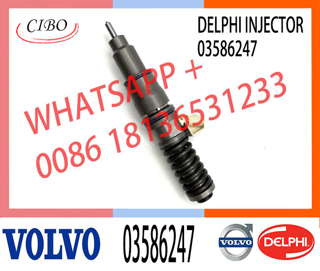 Direct Sale Diesel Fuel Injector 21586294 03586247 3586247 BEBE4C10001 For VOL 9.0 LITRE TRUCK