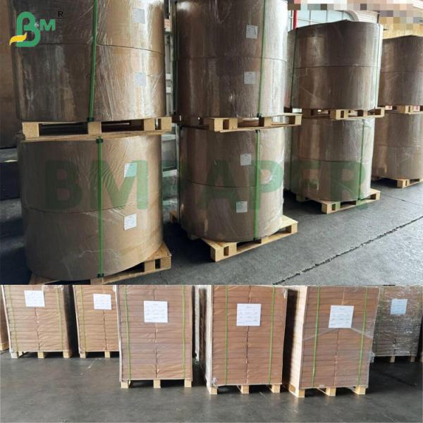 Eco-Friendly Fruit Wrapping Paper 30 Gram  Recycled Brown Tissue Roll For Fruit Packing