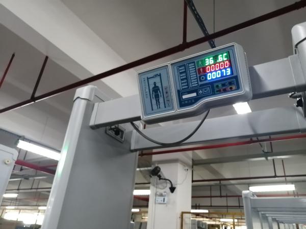 Cheap Touch Screen 400 Series 18 Zones Walk Through Temperature Scanner for sale