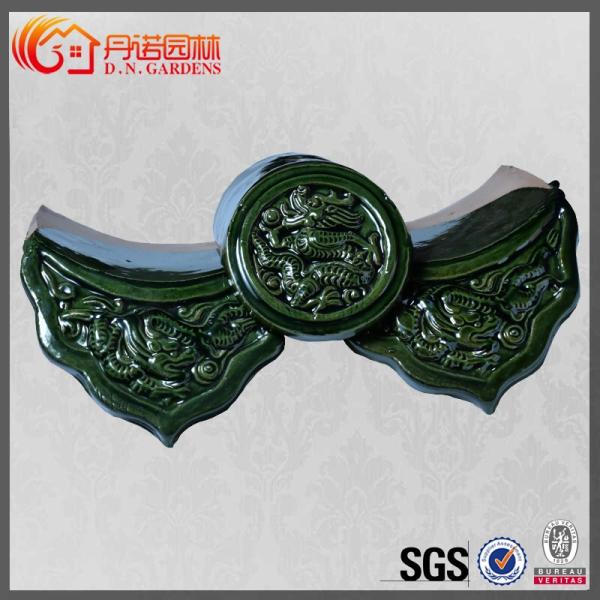Asia style pavilion traditional China glazed roofing tile