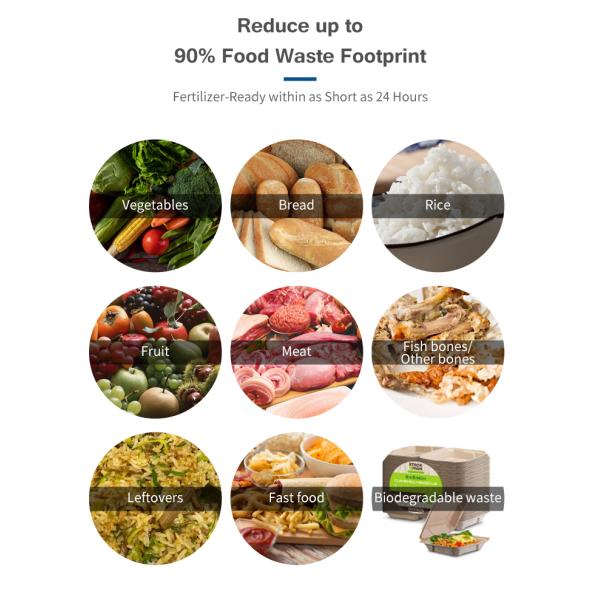 Garbage Disposer Compost Maker Machine Commercial Food Waste Disposer