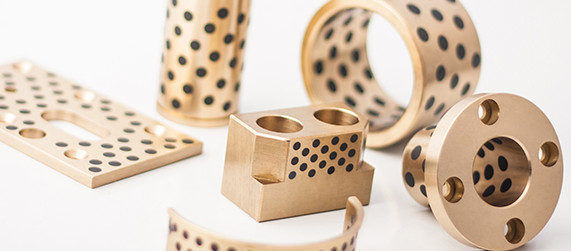 C86300 Bronze JIS, HBSC4 Copper Alloy Previously Special Solid Lubricant Embedded