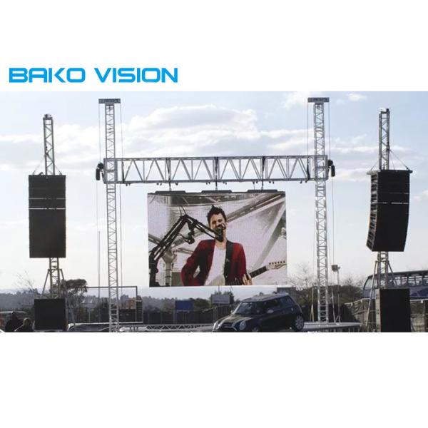 Waterproof LED Display Video Wall Die Casting Cabinet For Stage Show Events