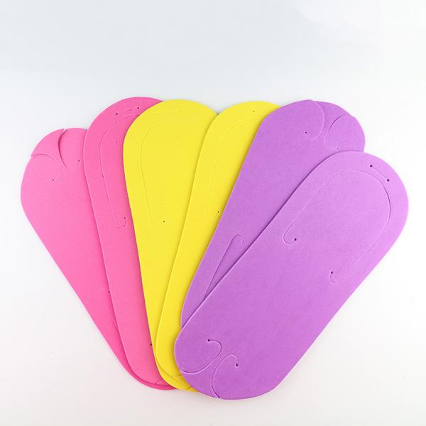 Holiday Pink Pedicure Foam Slippers Travel Shower Sandals Soft And Elastic
