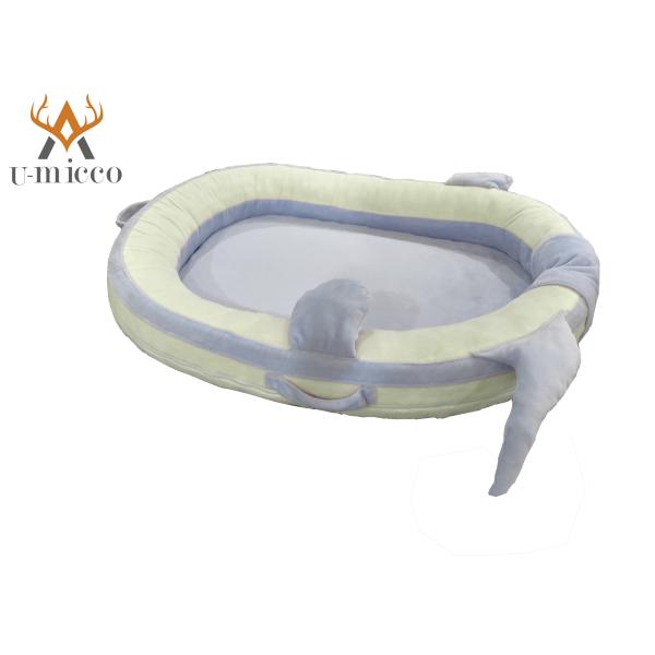 Co-Sleeping Baby Crib Nest Breathable Fiberfill Portable Adjustable