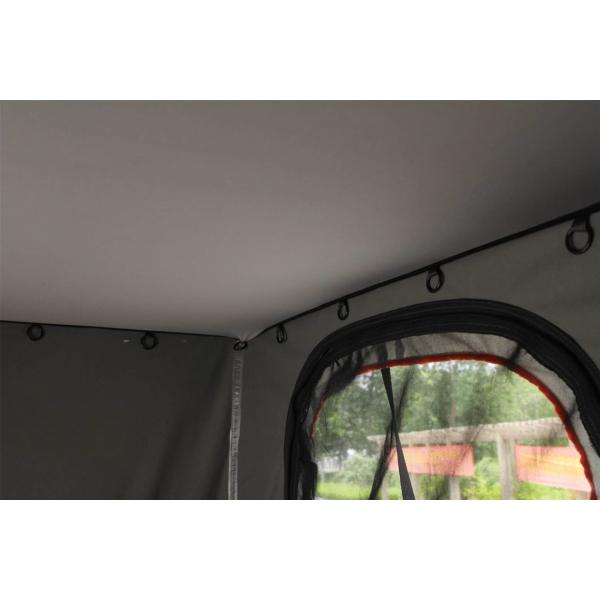 Half Automatic Z Shaped Hard Shell Roof Top Tent