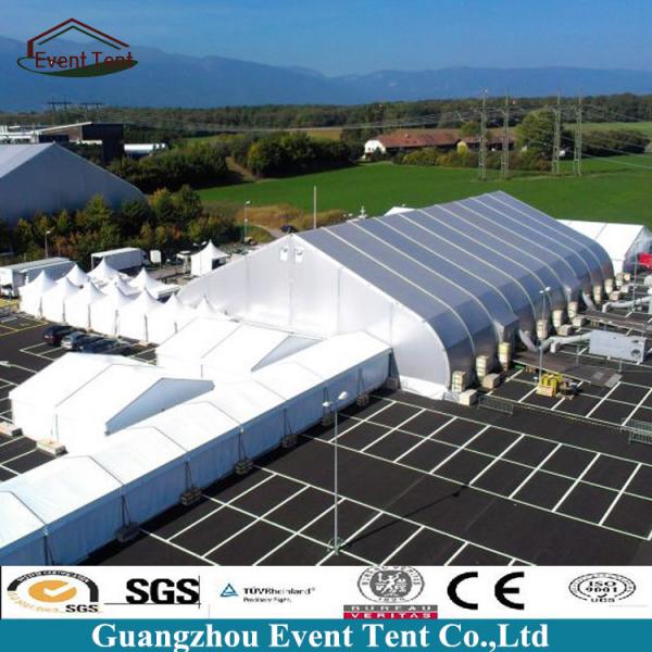 Cheap 25*60m Aluminum TFS Curve Large Outdoor Tent , Wind Loading 100km/H for sale