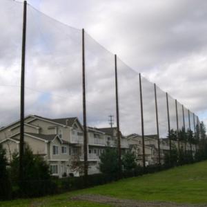 Quality Baseball Golf Barrier Netting Polyethylene Polyester Nylon Material wholesale