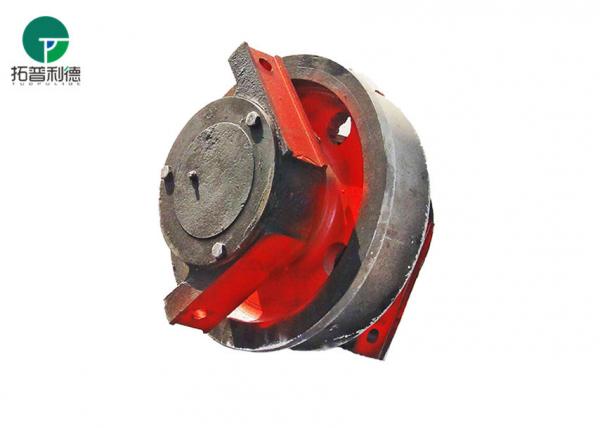 Cheap 300mm Single or Double Flange Cast and Forged Crane Wheel Assembiles for Industry Apply for sale