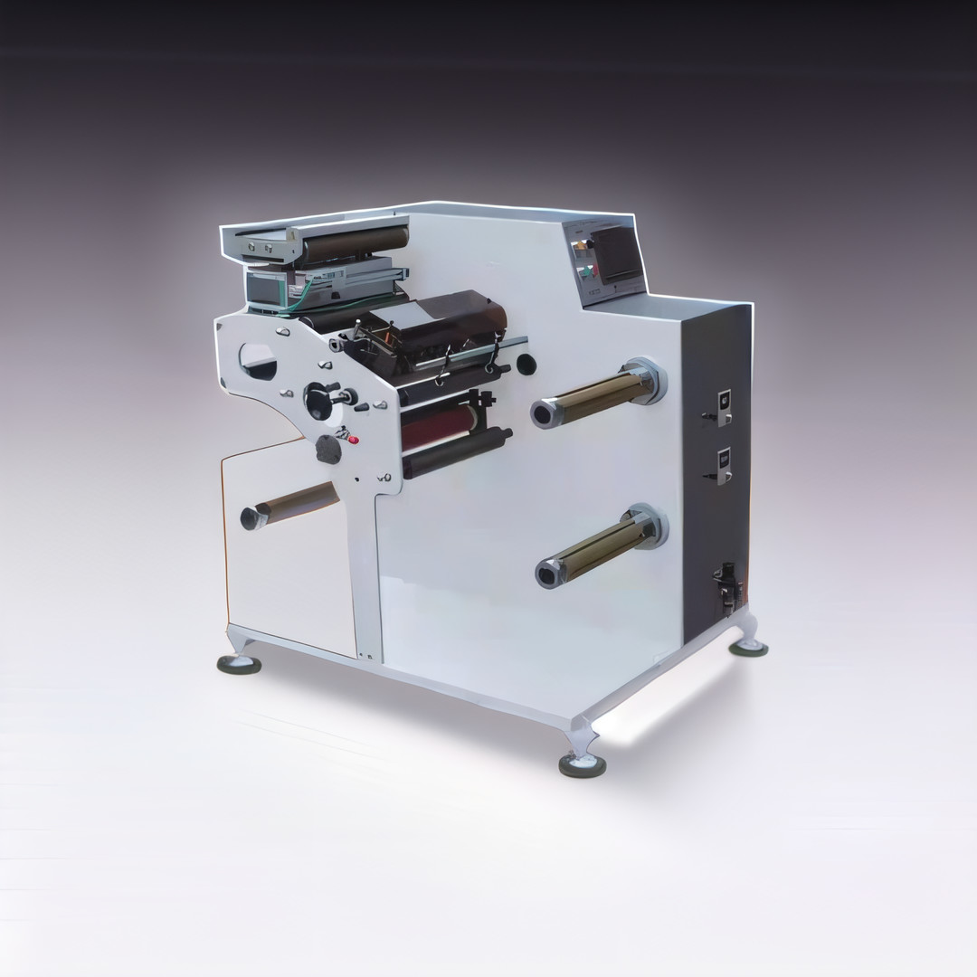 RELIABLE ADHESIVE LABEL PAPER PROCESS MACHINERY 380V/220V VOLTAGE 16MM MINI SLIT WIDTH MIDDLE HIGH SPEED SLITTING TURRET
