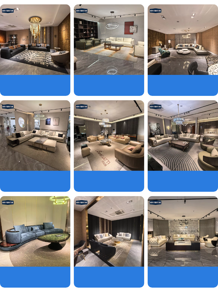 High End Home Set Corner Living Room for Home 12 Seaters Couches Leather Modern Luxury Sectional Sofa