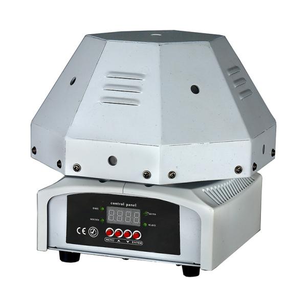 White KTV 9 Eyes Rgb Laser Stage Light 30W 360 ° Endless Rotation