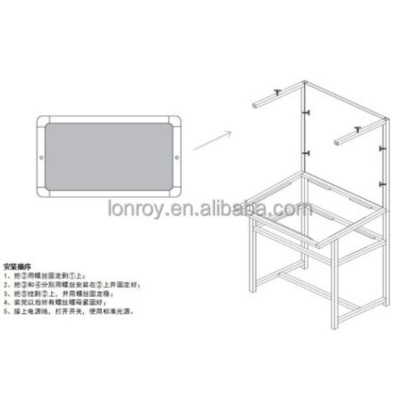 ISO 3664 Light Source Sample Viewing Table Printing Light Source Sample Inspection Platform Test Equipment