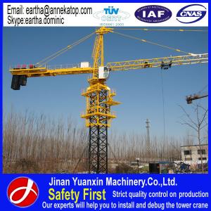 Quality 8t load 60m building hoist tower crane wholesale