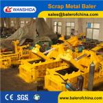 Forwarder out Scrap Metal Baling Press
