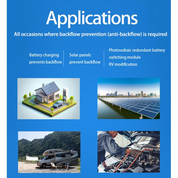 200V 300A Ideal Diode Module For Battery Charging Reverse Current Protection And Solar Anti Backflow Diode
